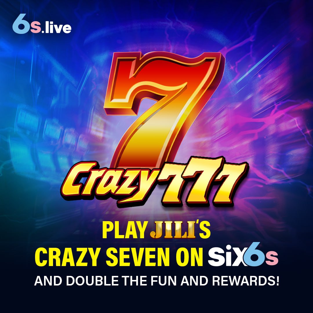 Six6s_INR's tweet image. Experience the thrill of the Slot game with double the fun and exciting rewards! Spin, match, and boost your winning streak as Crazy Seven delivers nonstop action and big-win potential. Get ready for the slot adventure!

#Six6s #SlotGame #CrazySeven #SpinAndWin #CasinoFun