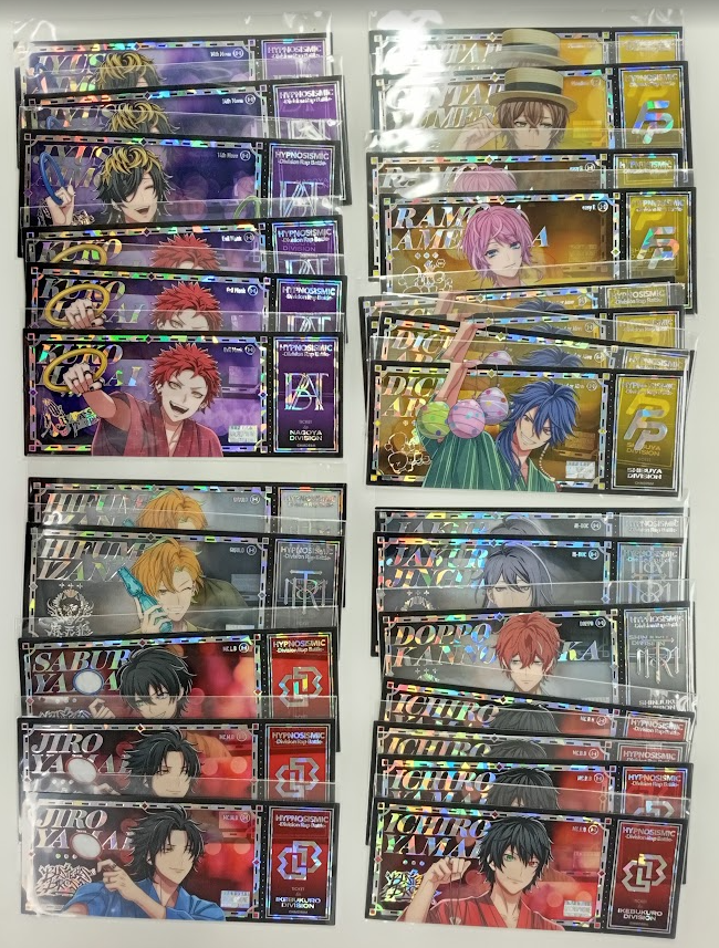 入荷情報】 #ヒプノシスマイク オンラインくじ 8th ANNIVERSARY 初入荷