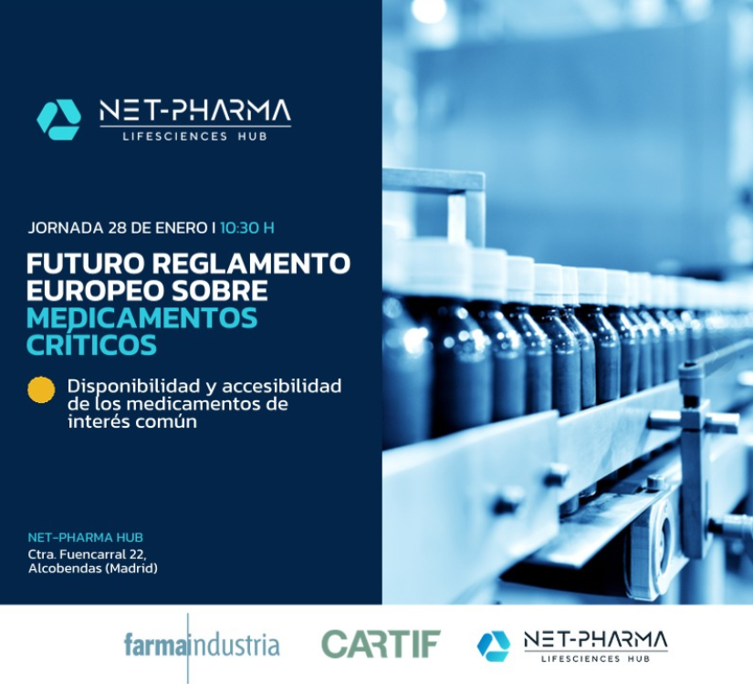 💊Jornada Técnica | Futuro Reglamento Europeo sobre #MedicamentosCríticos
📆28 enero 2026

La nueva #LeyMedicamentosCríticos marcará el futuro del sector farmacéutico en #Europa 

🎟Inscripción: lnkd.in/eHqGReRS
📍Edificio Net-Pharma · Sala Minerva
net-pharma.com/evento/futuro-…