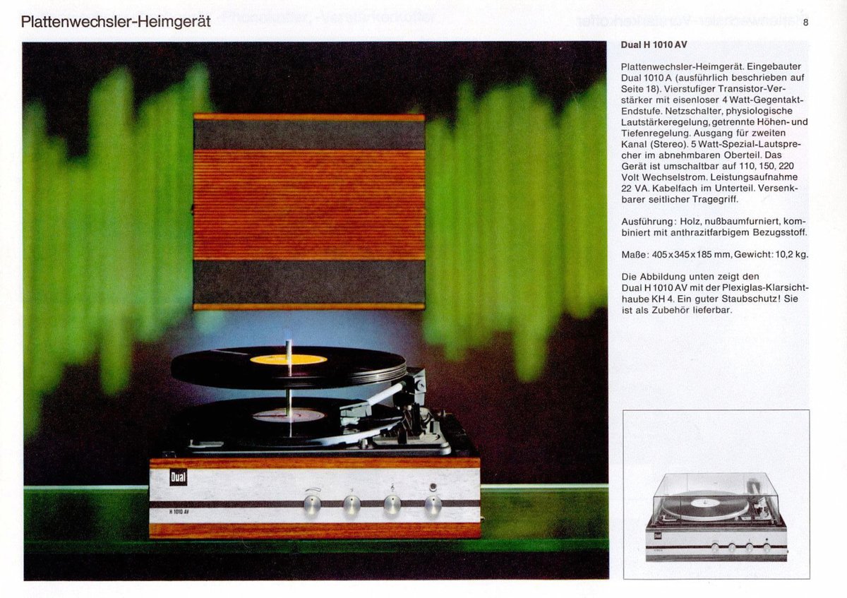 VintageMags's tweet image. Dual Phono 1966.

#audiovisual #vintage