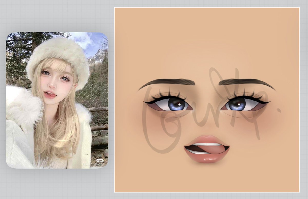 roblox faces :3 #robloxart