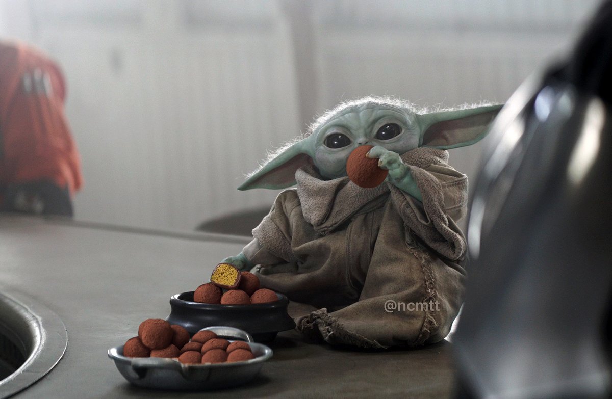 ncmtt's tweet image. 우리 아기 아빠 덕분에 두쫀쿠 한 바가지 먹었다내요