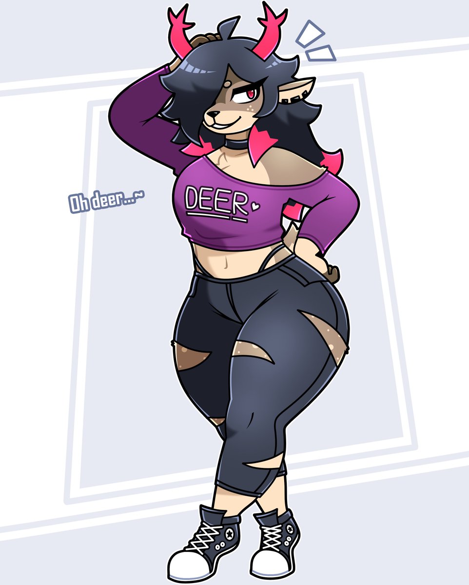 LornaIIa's tweet image. Feeling so deer 🦌