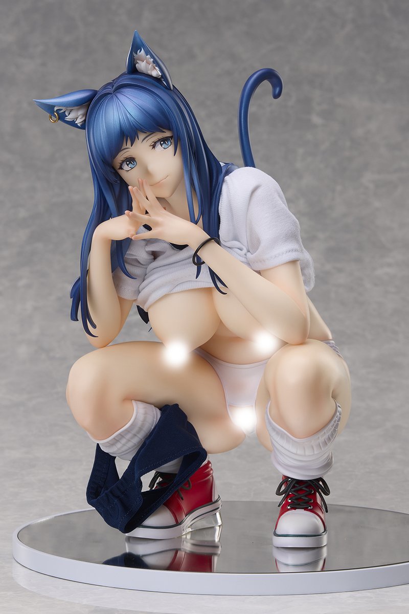 「人気イラストレーター蕨野まつり氏がフィギュア用に描き下ろした「氷坂 しずね 体操」|ネイティブのイラスト