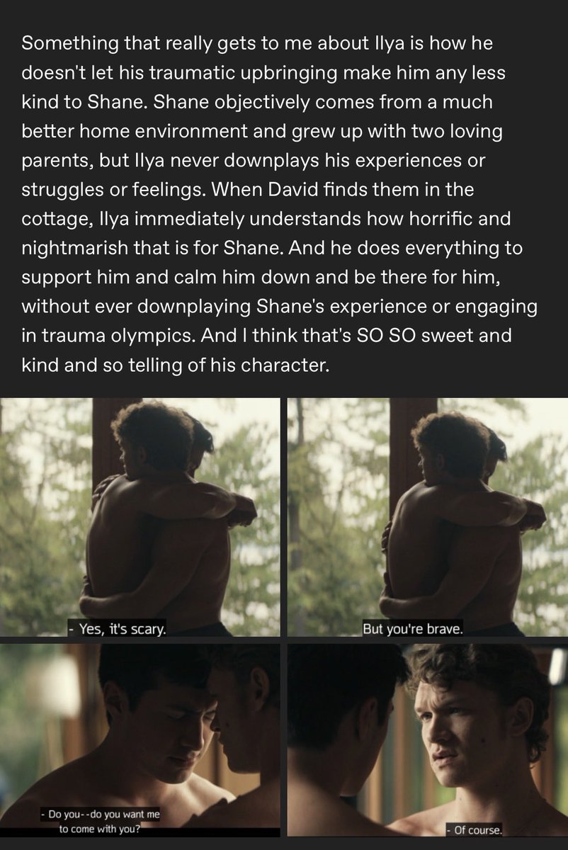 Thinking about Ilya Rozanov and “yes, it’s scary but you’re brave” :(