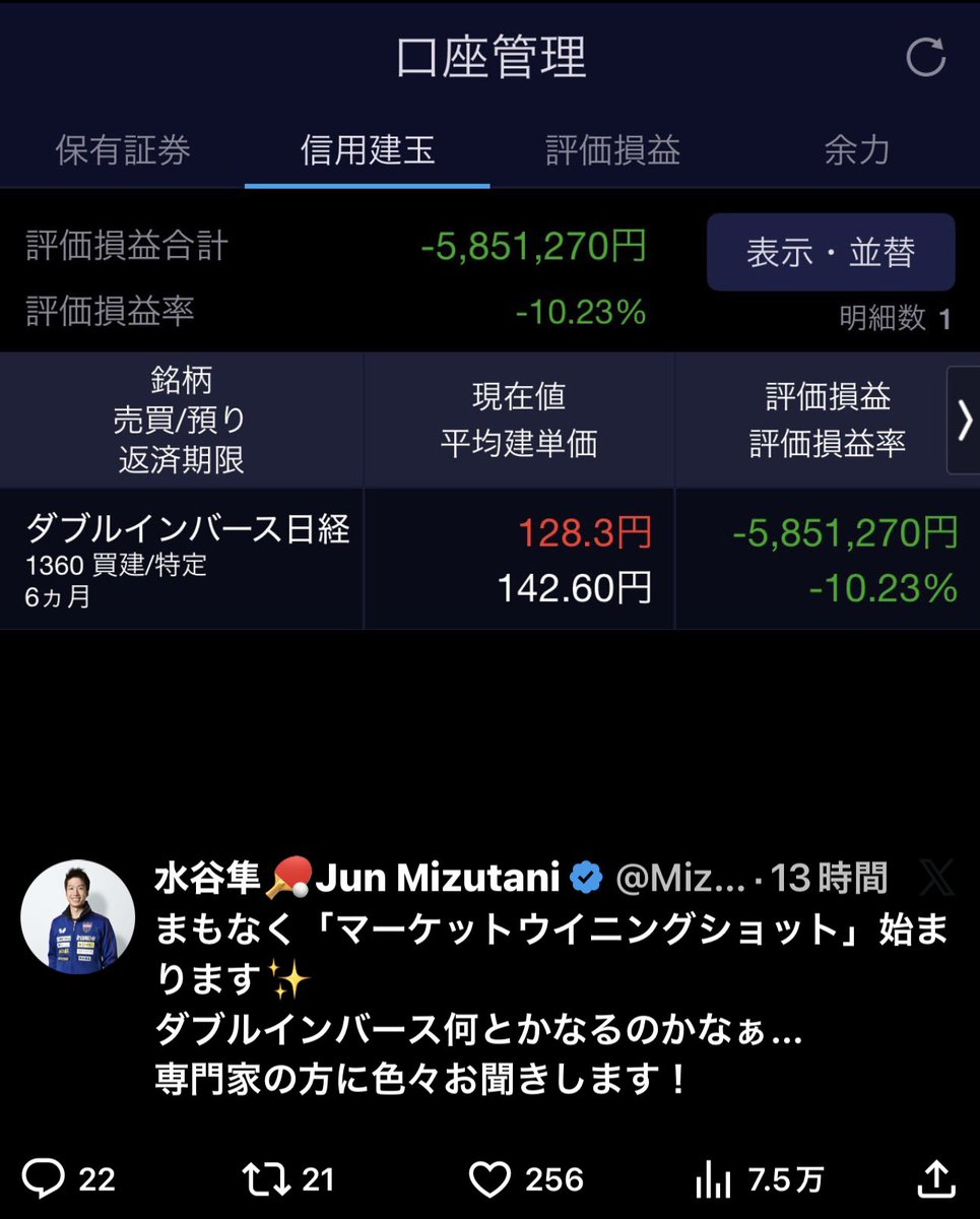 株の世界も地獄だぜ😇