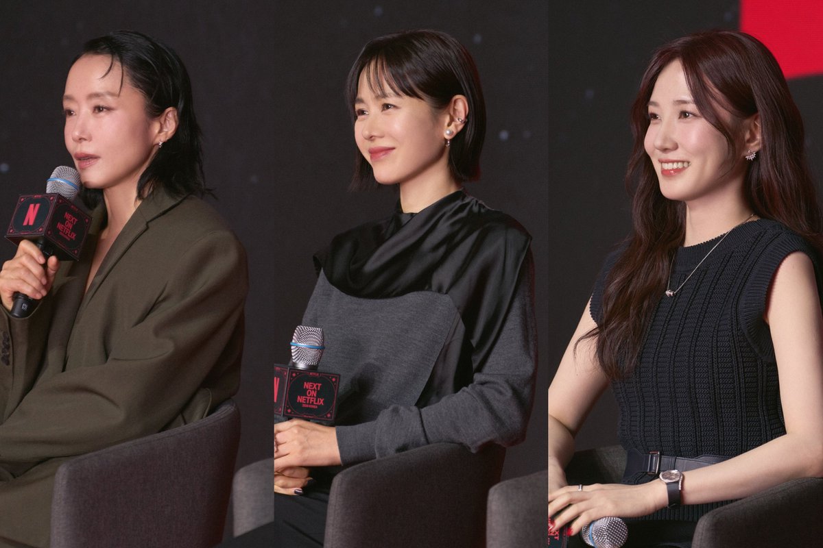 jeon do-yeon, son yejin, and park eun-bin. we love women ✨