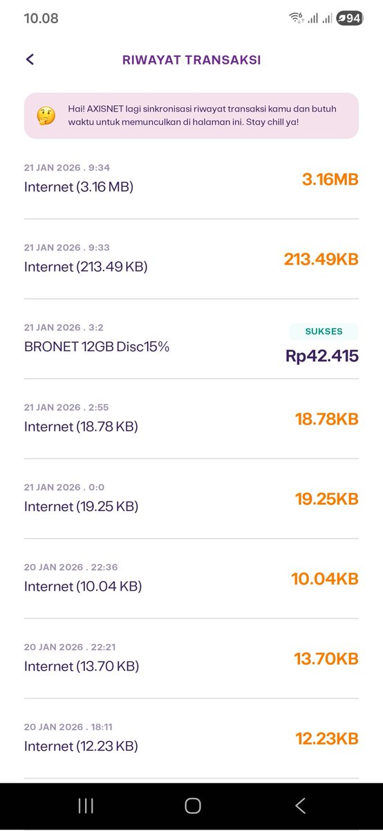 smslarvn's tweet photo. @AXISgsm Min, gimana cara komplain pembelian paket via AxisNet berkendala? 
Pulsa terpotong tapi paket tidak terbeli (update)
Terimakasih.
Bukti transaksinya ada https://t.co/VyNsioRP2o