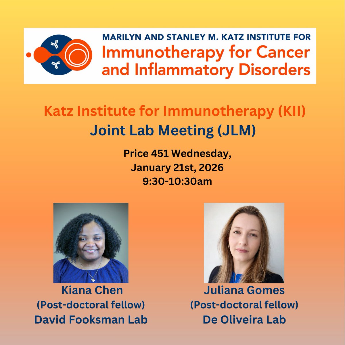 Katz Institute for Immunotherapy tweet media