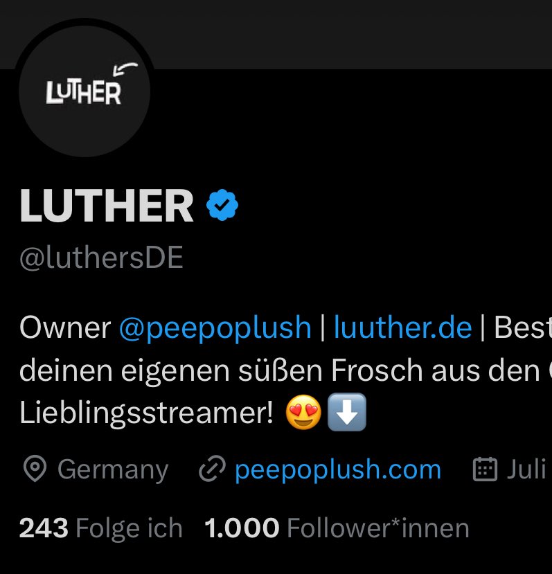 LUTHER tweet media