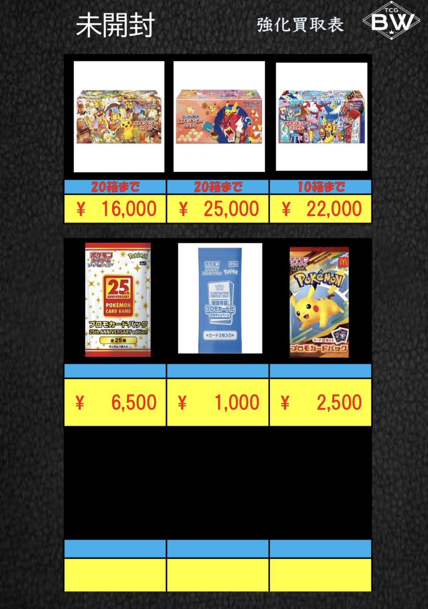 ポケカ未開封BOX3