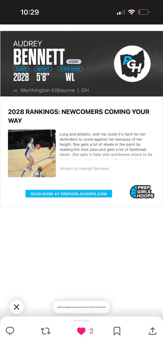 Audrey Bennett #2 tweet media