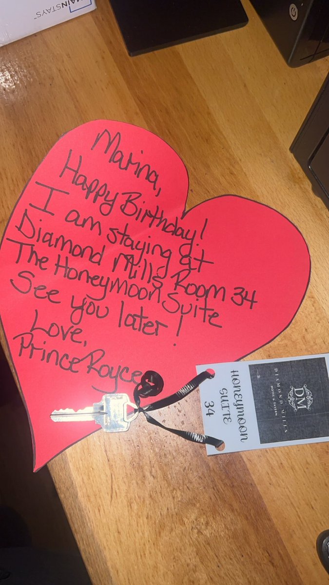 MarinaUmana's tweet photo. When Customers know my love for @PrinceRoyce and Surprise me with the best/funniest Birthday gift!😭🥰😂#princeroyce #MTQN #BetterLateThanNever https://t.co/0TFGDQnhRR