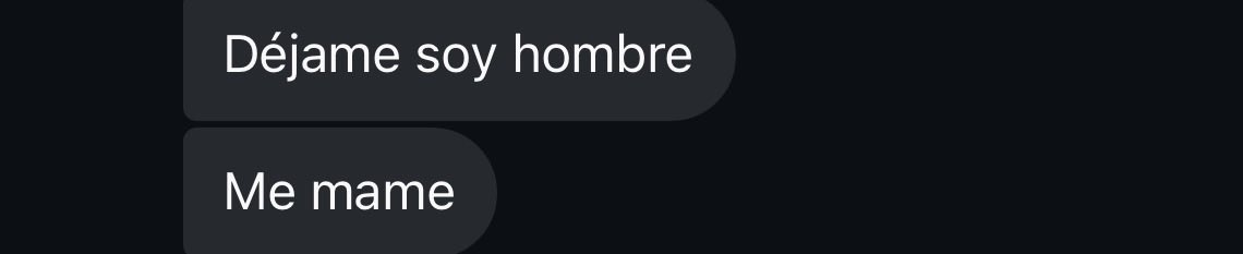Mínimo lo admite