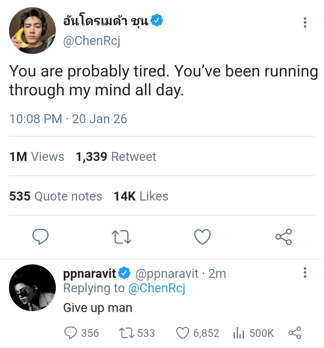 nataberrie's tweet photo. #joongdunk short au
canon divergence: not-so-subtle pick up lines for u!

joong is in love with dunk but dunk is clueless. joong is tired of waiting and tries to make a move, but both of them are dumb and dumber; dunk could NOT take a hint with his bad flirting method. https://t.co/XxdyuabRzg