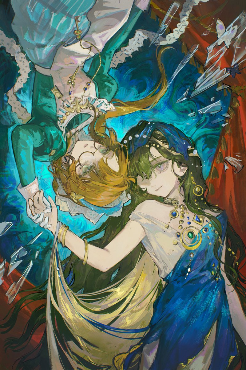 fuyuyurin's tweet image. 🦋🪞

#Reverse1999 #MysteryBoxCarnival #Isolde #Kakania