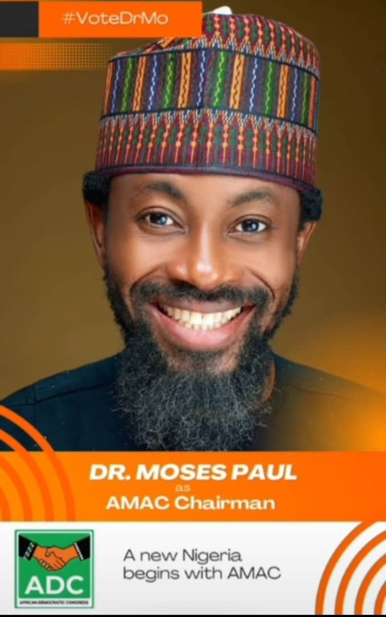 YarKafanchan's tweet image. February 21st is for FCT elections. Abuja people please show up for Dr Moses Paul... 🙏🏽
