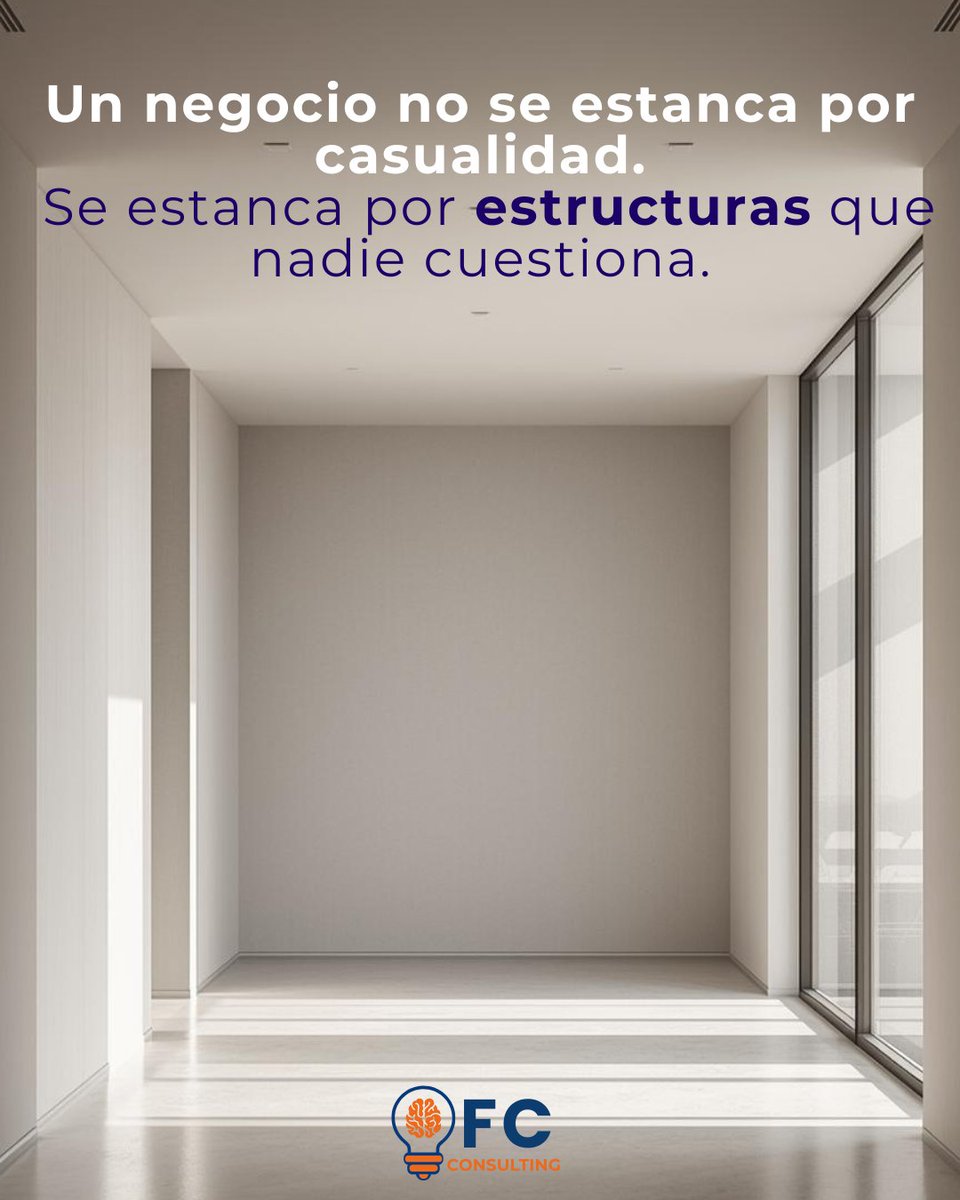 Cuando todo se repite —ventas, reuniones, decisiones— el problema no es el mercado.
Es lo que dejaste de cuestionar dentro.
Diagnóstico primero. Luego acción.

𝐂𝐮𝐞𝐬𝐭𝐢𝐨𝐧𝐚𝐫 𝐭𝐚𝐦𝐛𝐢é𝐧 𝐞𝐬 𝐥𝐢𝐝𝐞𝐫𝐚𝐫.

#Estrategia #Dirección #GestiónEmpresarial #Consultoría