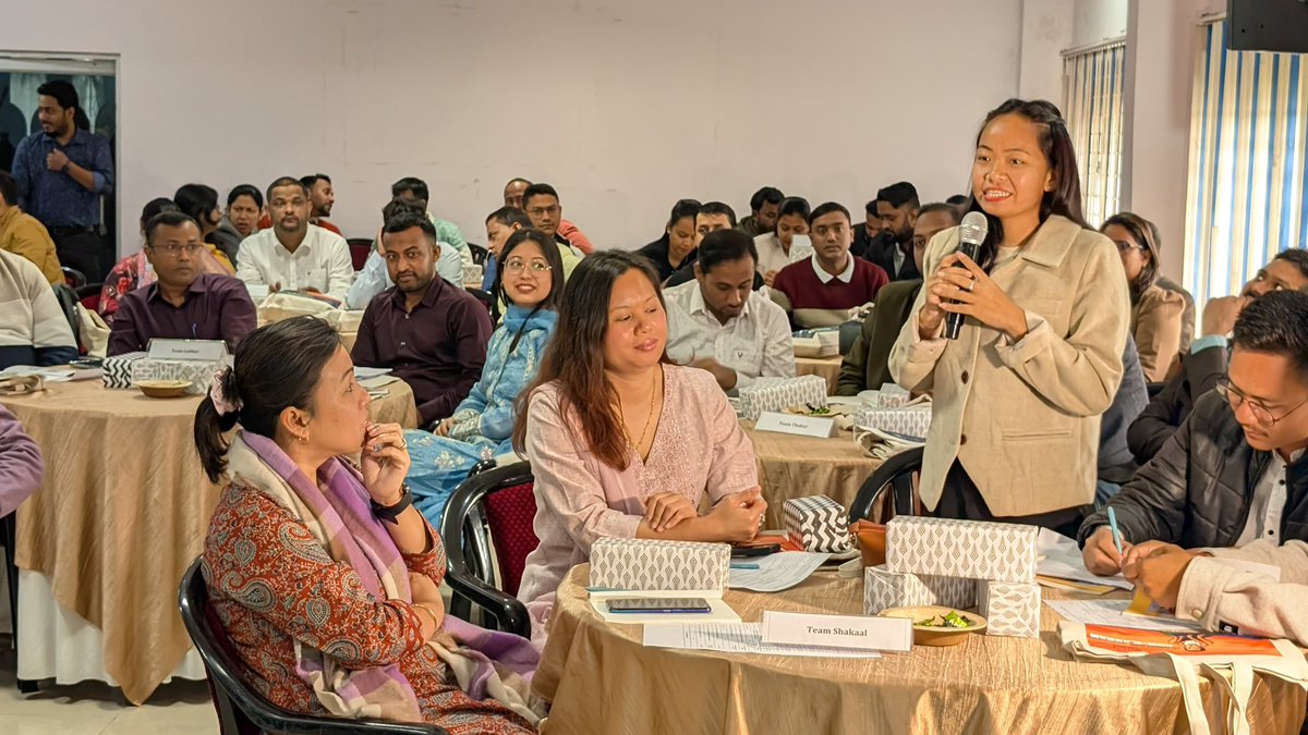 sbmg_assam's tweet image. 1st Batch | State-level Training of Trainers (ToT) – SBM(G)

#swachhbharat #sbmgassam #trainingmotivation #odf #swachhbharatmission #stateleveltraining #capacitybuilding #wasteiswealth