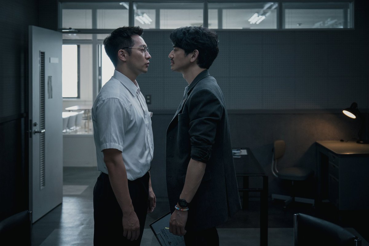 kdrama_menfess's tweet image. Son Sukku and Eita Nagayama for •kdm• Road tracks brutal cross-border murders under the direction of Han Junhee. Whos excited?