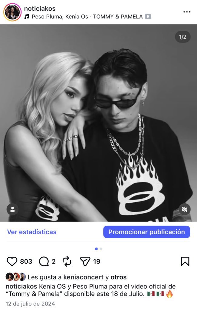 girlyoutube_'s tweet image. Pues no, lamento informarte que Kenia Os no es “la nueva Angela Aguilar”

Peso Pluma y Kenia Os grabaron el video a principios de Julio del 2024, mientras que Peso Pluma y Hanna Howell empezaron a salir a finales de Julio del 2024 y confirmaron su relación a principios de Agosto.