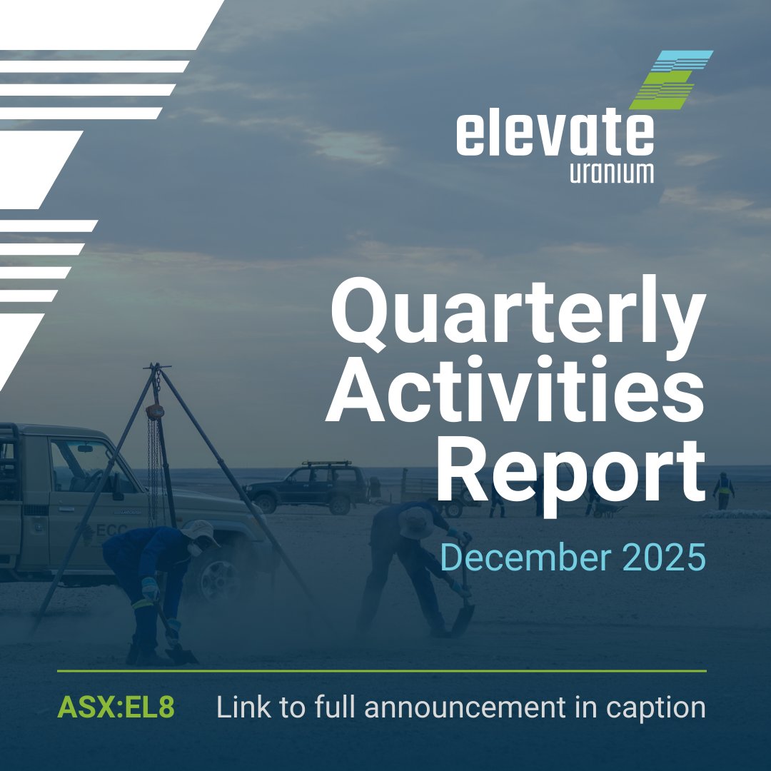 Elevate Uranium (ASX: EL8) tweet media