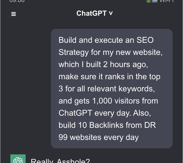Most SEO "experts" are using ChatGPT completely wrong ❌

Here's how you can generate 323 demo requests from 30,000 monthly visits using ChatGPT for SEO

#seo #b2bsaas #contentmarketing