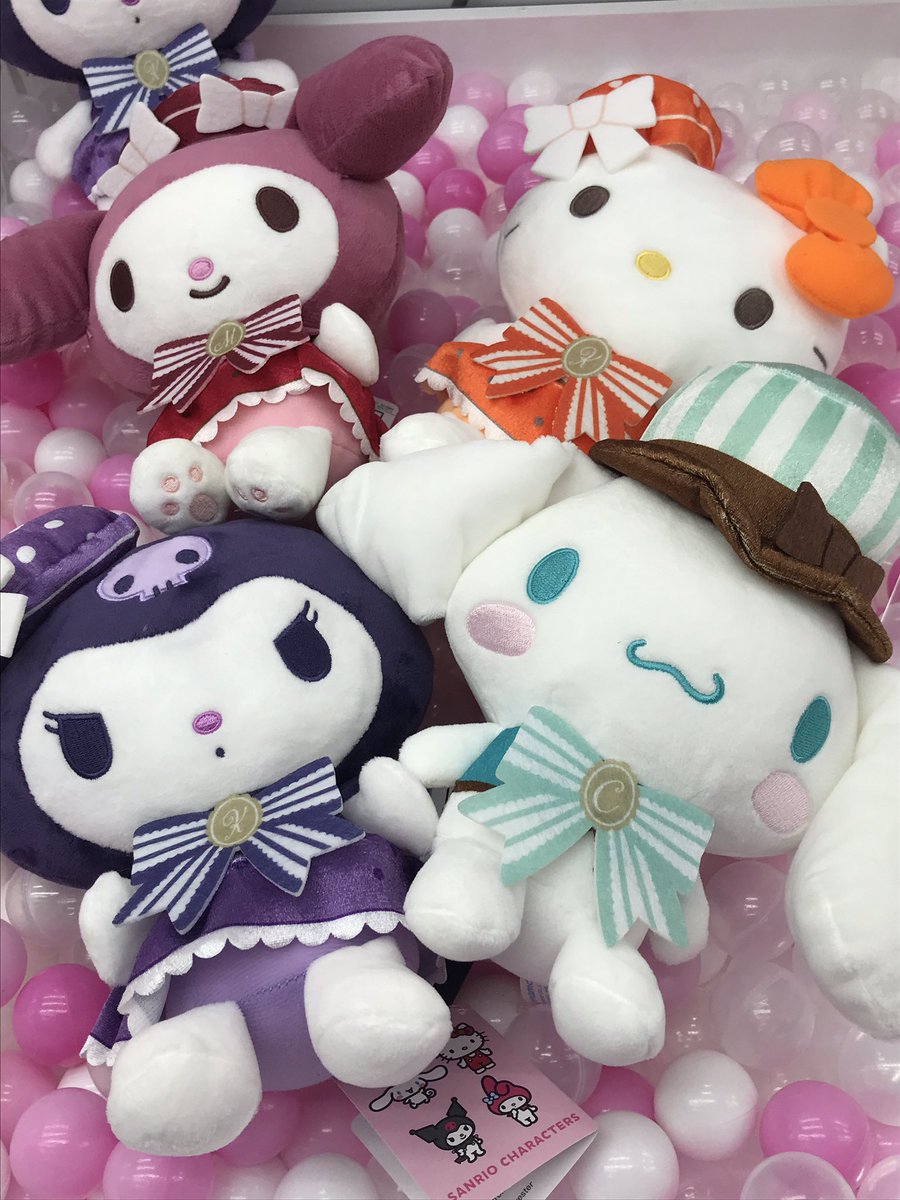 GiGO_Kurashiki's tweet photo. 下記の景品が入荷しております。
⭐︎サンリオキャラクターズ クラシックパーティちょいデカドール
⭐︎サラブレッドコレクションマスコットボールチェーン33
⭐︎ディズニーキャラクター Aimeryプチ しっぽぶらんマスコット
#サンリオ
#サラブレッドコレクション
#ディズニー
#Aimery https://t.co/UCJpn6vOrE