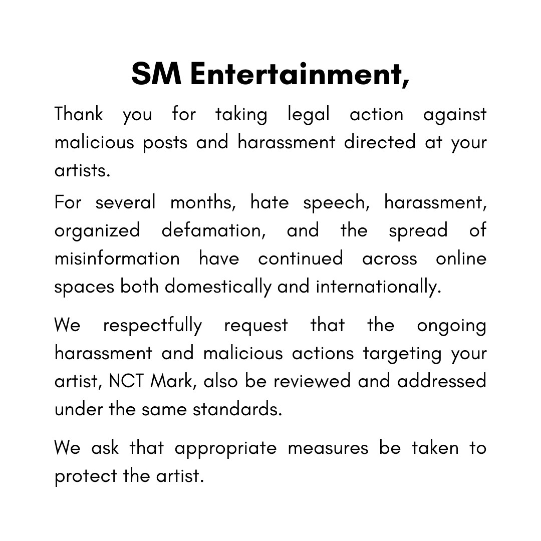 iu_lovewinsall's tweet image. SM엔터테인먼트 관계자분들께.
SM Entertainment,

— 마크프 / MarkF