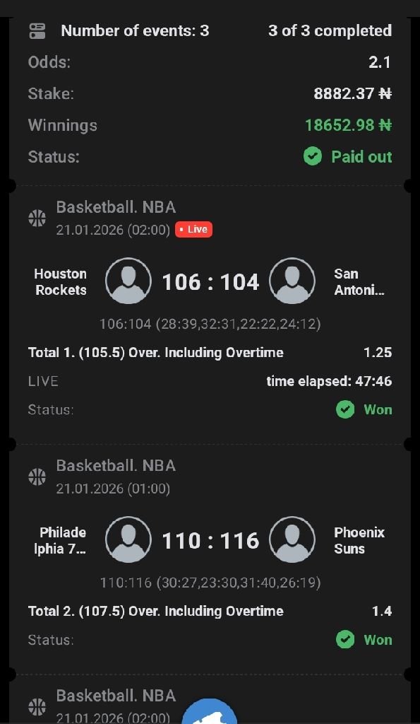 predwit's tweet image. 🏆 Boooooom 🎉🎉🎉 🏆

2 odds NBA 🏀 game won