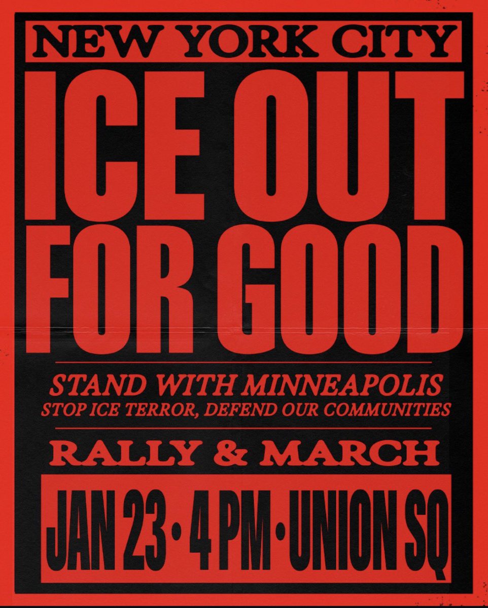 TaraSkurtu's tweet photo. NYC 📢 https://t.co/nxoMB2qc0D