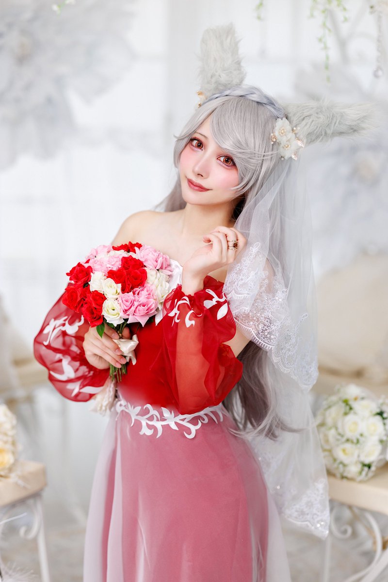 1831JCM1879's tweet image. GRANBLUE FANTASY💐Fraux

＿誓約の白華💍

#3ku_cos (コスプレ/Cosplay/グラブル)
ドレスアップバージョンなフラウ💎
今日から土古戦場がんばります✨午後のお仕事も頑張りましょう💐
