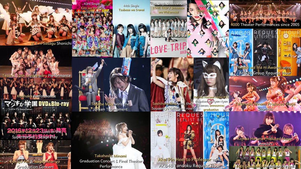 The 2016 trend but it's AKB48!