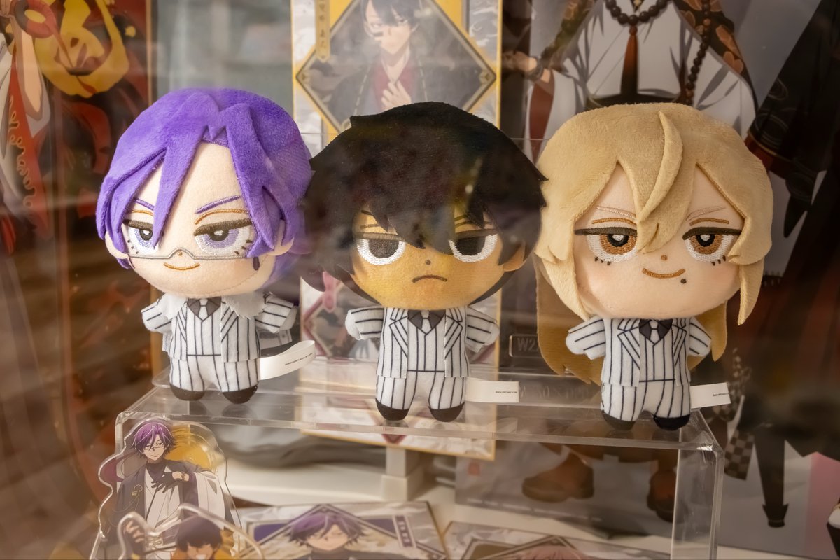 一番くじ 桃源暗鬼 ぬいぐるみマスコット ラバーチャーム2個 淀川真澄