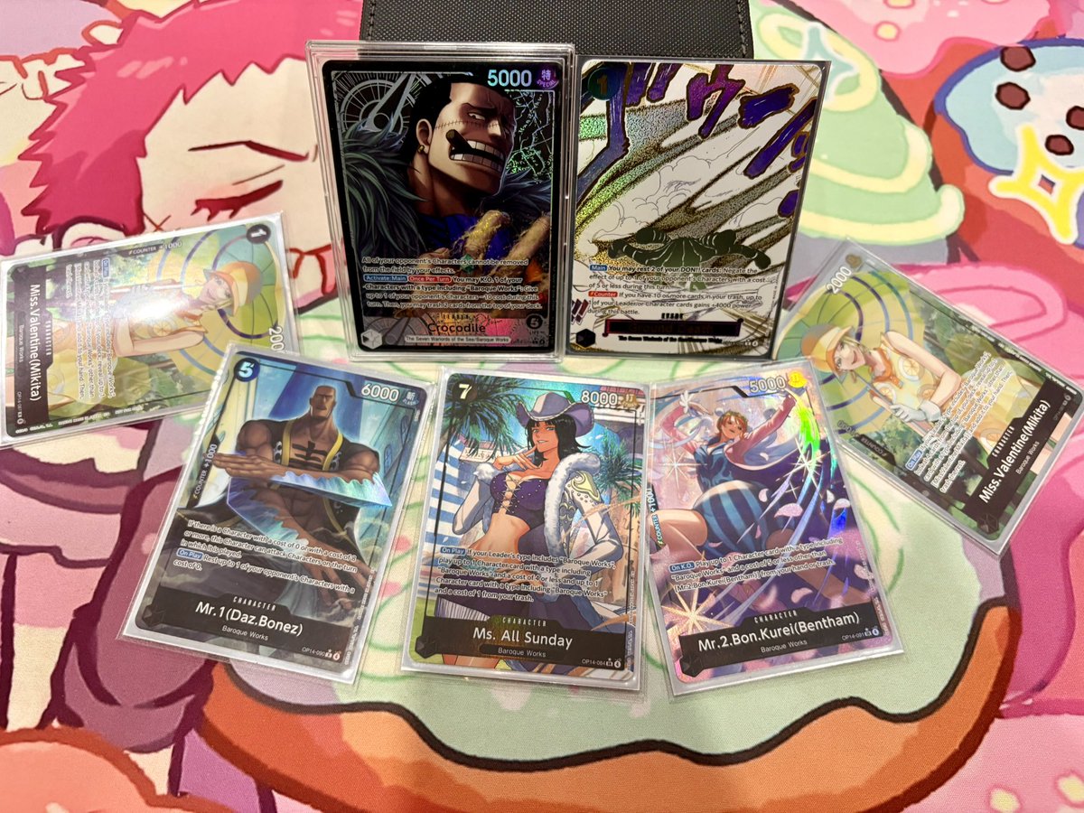 Undefeated tonight at One Piece TCG locals with big man Crocodile Undefeated tonight at One Piece TCG locals with big man Crocodile