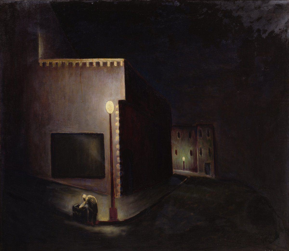 sentitive's tweet image. Night Scene, 1932