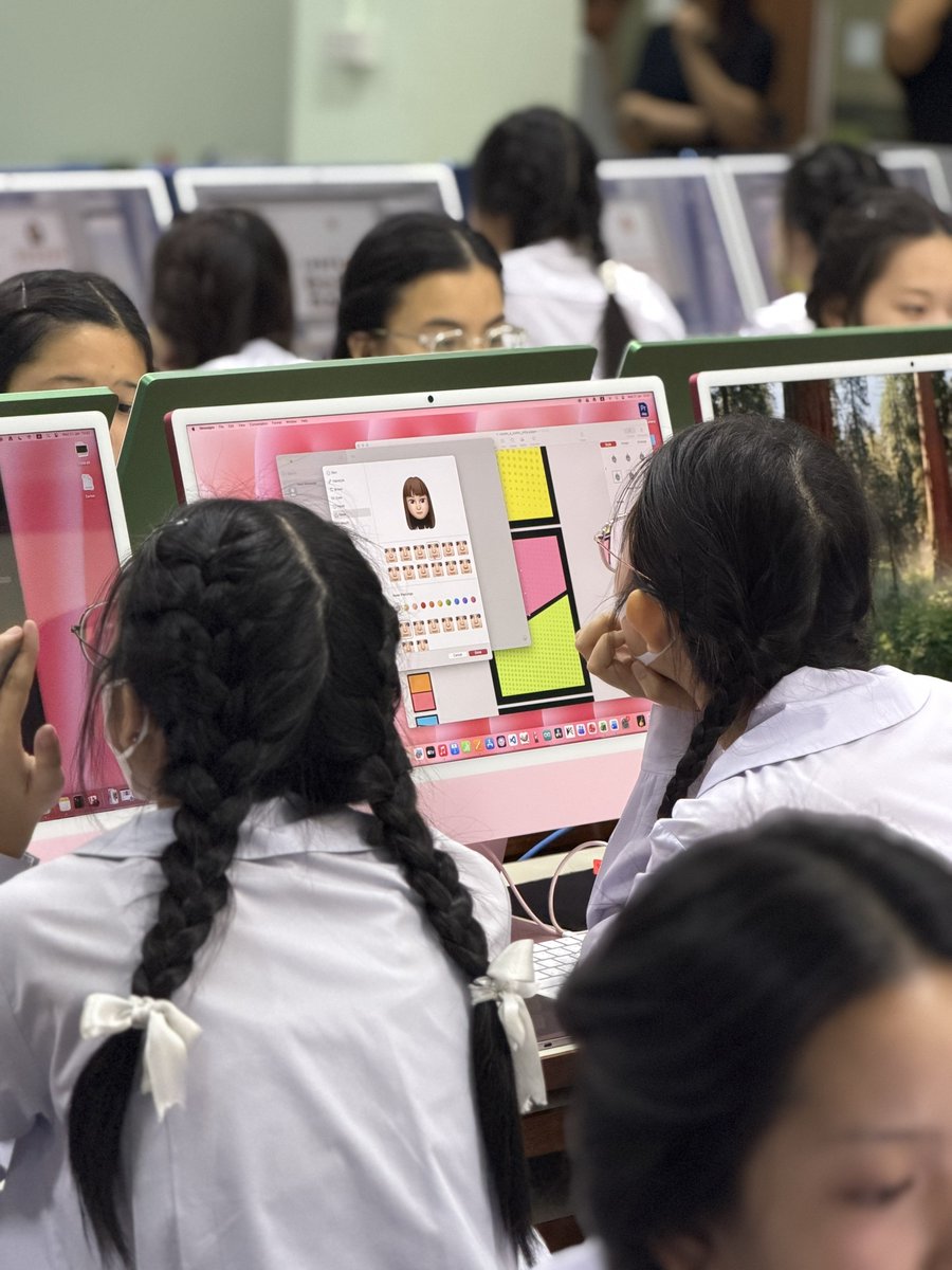 BrightMinho's tweet image. โรงเรียนในฝันเว่อออออ 🥺
มี iMac แบบสะใจ 🖥️
 
— โรงเรียนอัสสัมชัญคอนแวนต์ 
หนึ่งใน Apple Distinguished School 