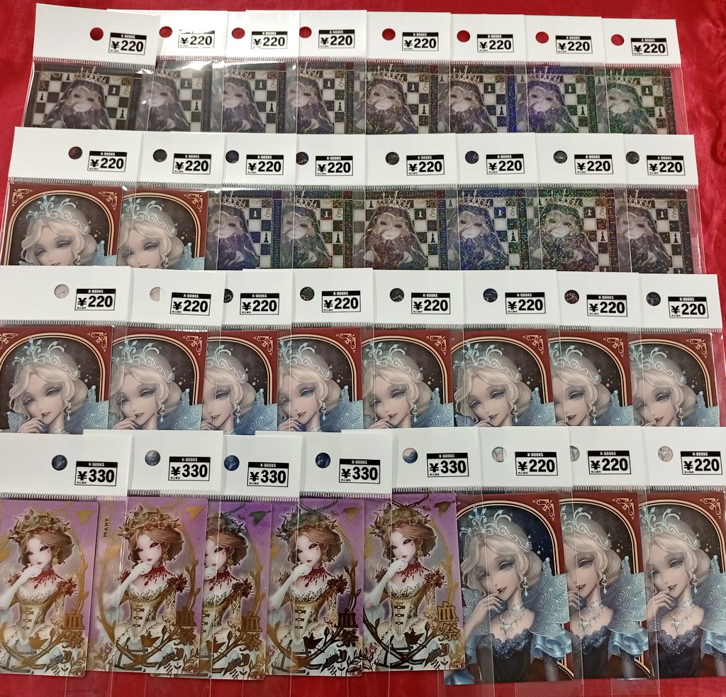 入荷情報】 第五人格 血の女王 バトラーズカフェ ステッカー キラキラ