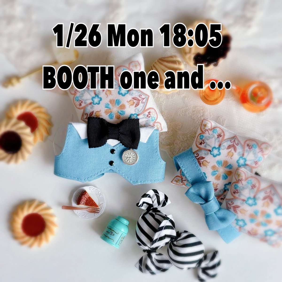 🫖再頒布のお知らせ🫖

ꕤ︎︎不思議の国のちみ執事Alice Blue

2個セットと1個だけを再頒布します
タイミングの合う方はどうぞご検討宜しくお願いします✨🙏🏻✨