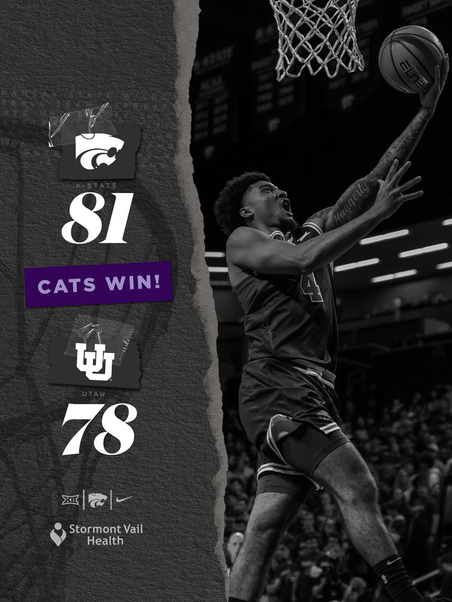KStateMBB's tweet photo. CATS WIN!!!

#EMAW👌 https://t.co/iCsgu6c0QW