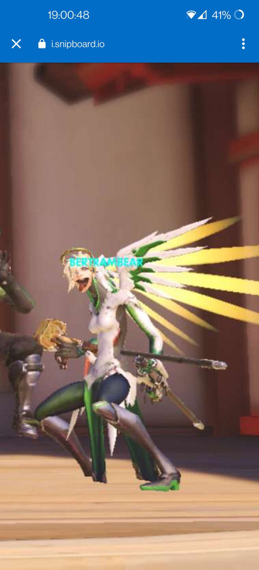 Overwatch2_NEWS's tweet photo. 無印時代の「他のヒーローのビクトリーポーズを使えるバグ」、覚えてる人いる･･･？

←ザリンストン
→ジャンクマーシー

📷️:Ok_Tomatillo_4900
📷️:LUSHxV2 https://t.co/w5uypsBM34