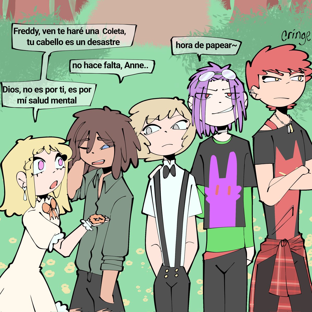 mememel_fenix's tweet photo. 8/10 hora de papear 🔥 #fnafhs #freddica #freddanne #fhs https://t.co/T6NlQTGSO4