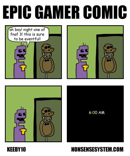 KeebyAstrokat's tweet image. EPIC GAMER COMIC 354