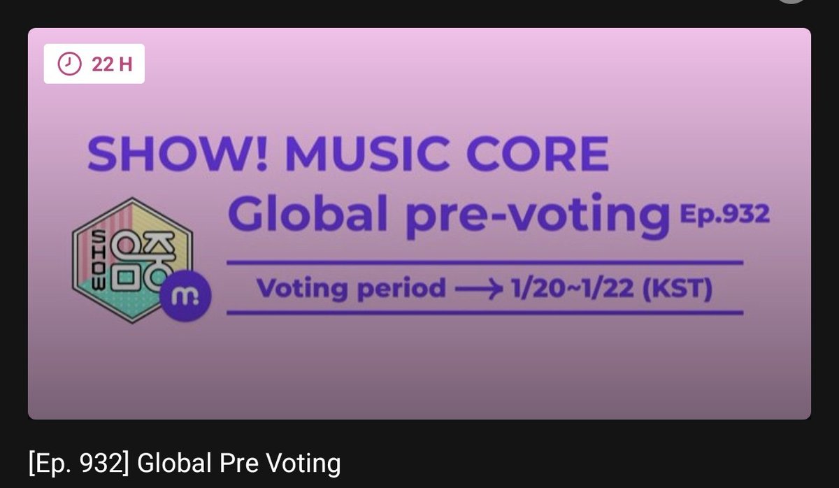 ENCREASEVT's tweet image. [COMEBACK VOTING - ENDING JANUARY 22] 🏆

ENGENEs, we will have an EVENTFUL THURSDAY! 😀 Check out below list, take note and set your alarms for the polls ending tomorrow! 🔪💥

Don't forget to keep on voting and collecting! Let's win ALL for #ENHYPEN! 🥺🙏

1️⃣ MUBEAT - SHOW!…