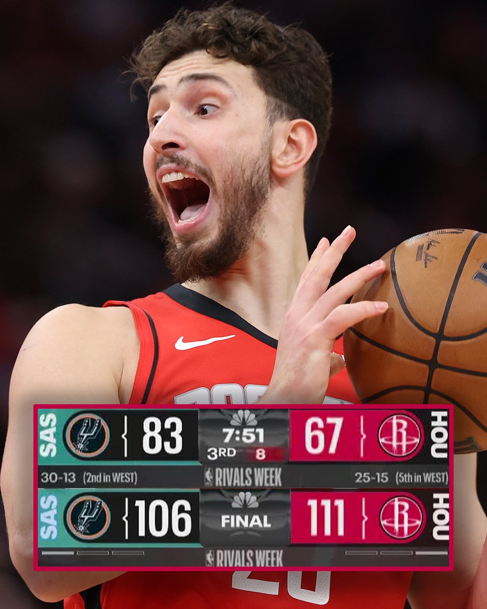 The Rockets come from behind for a BIG win. ✅