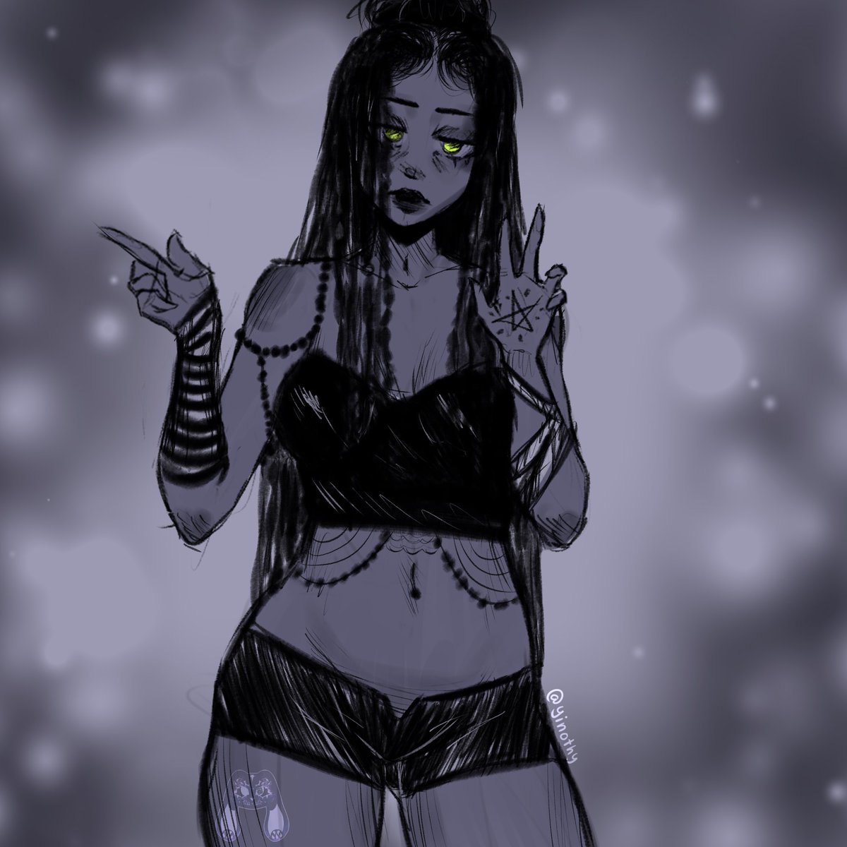 Yinothy's tweet photo. Something kinda quick.

#digitalart #art #sketch https://t.co/VWhWXgzpeV