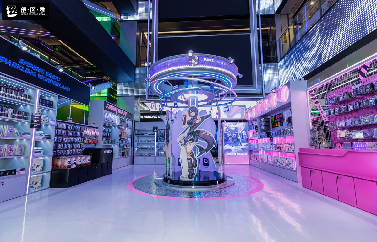 ZZZ stand in ZX Shanghai #ZenlessZoneZero #ゼンゼロ #ZZZ