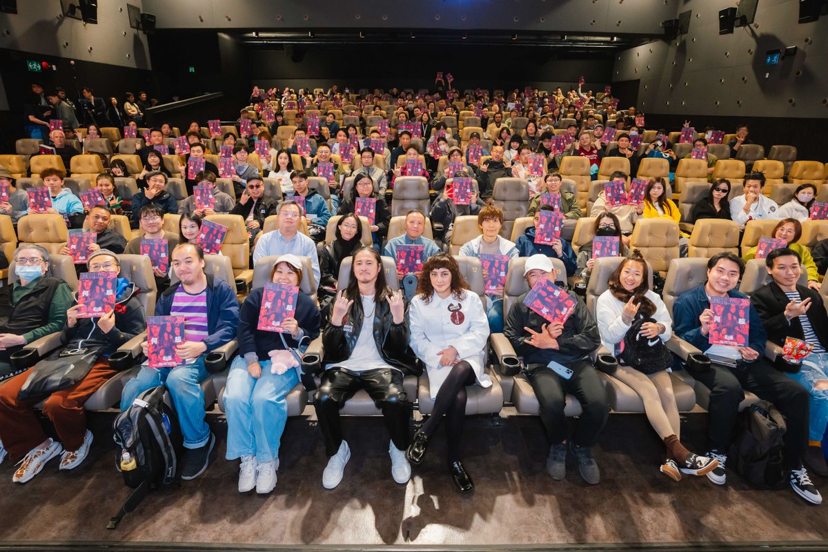 JosieHoChiu's tweet photo. Last night was electric! ⚡️ Thank you to everyone who came out to the Dream Home International Gala.
Big love to Movie Movie for the honor of this "Focus on Josie Ho" month. Truly special to share this journey with you all. 🎬🤘
#JosieHo #DreamHome #MovieMovie #HKFilm https://t.co/4xN5JjO5bL