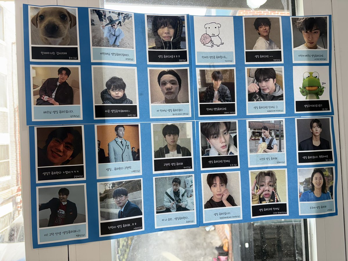 mal_0313's tweet photo. 원래 오픈런은 생각 없었는데 생각보다 빨리가서 오픈런 한 곳..! 
안쪽에 많이 꾸며져있어서 좋았고! 
럭드 두번했는데 둘 다 도무송 나와서 아쉬웠던거 빼고..🥺 전부 좋았어요 :)👍🩵

#그시절의_민재
#민재에게_보내는파도 https://t.co/qtldKEWCJK