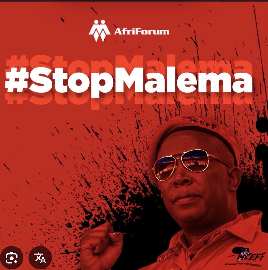 They did that with Nelson Mandela, Winnie Madikizela Mandela, Steve Biko, Tsietsi Mashinini, Solomon Mahlangu, Chris Hani and many others, my disappointment is that we still have Black People supporting this racists. GNU is not different to apartheid Government.
#EFFisMyHome